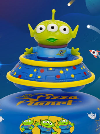 Beast Kingdom Toy Story Egg Attack Floating EAF-011 Alien UFO 3.7-Inch Figure