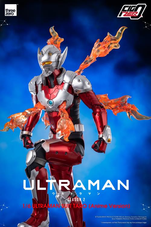 threezero Ultraman FigZero Ultraman Suit Taro (Anime Ver.) 1/7 Scale Figure 12-Inch - View 9