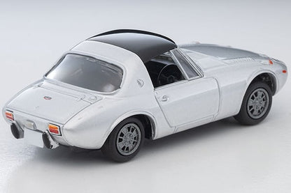 Tomytec Tomica Limited Vintage TLV-139c 1969 Toyota Sports 800 (Silver) with Custom Wheels 1/64 Scale Diecast Model - View 3