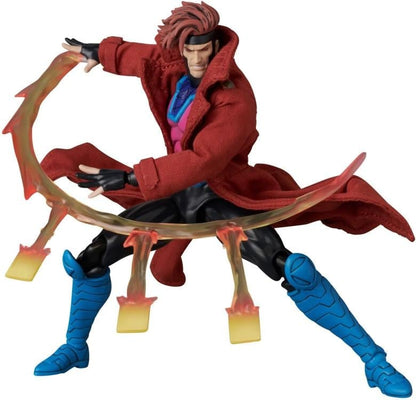 Medicom Toy MAFEX No.287 Marvel Comics Gambit (Comic Variant Ver.) Action Figure, 6-Inch - View 14