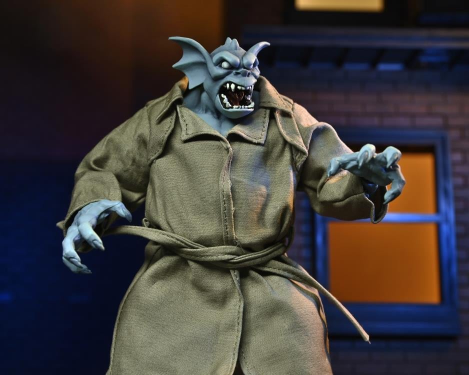 NECA Disney's Gargoyles Ultimate Detective Broadway Silver Falcon with Closed Wings Action Figure - View 12