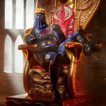 Hasbro G.I. Joe Classified Series #221 Cobra Commander Action Figure with Throne Set - View 8