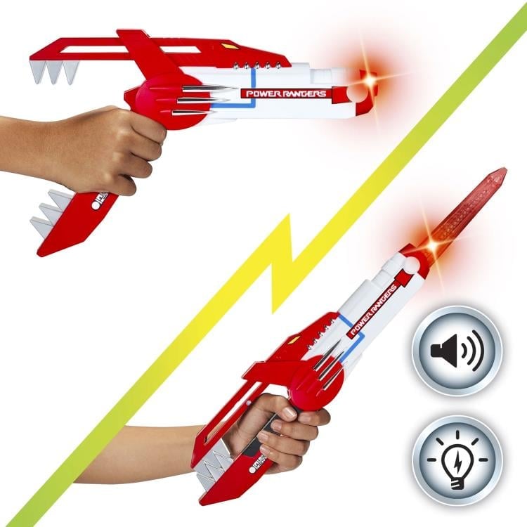 Playmates Mighty Morphin Power Rangers Re-Ignition Blade Blaster Plastic Prop - View 4
