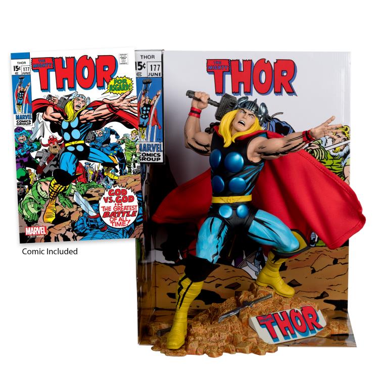 McFarlane Toys Marvel Comics Thor (The Mighty Thor #177) 1/6 Scale Action Figure - View 6