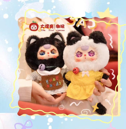 Cureplaneta Baby Three Kitten Wardrobe Random Vinyl Plush Toy - View 8