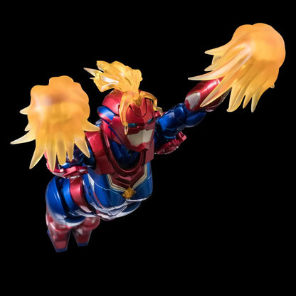 Sentinel Marvel Fighting Armor Captain Marvel Action Figure, 6.5-Inch - View 8
