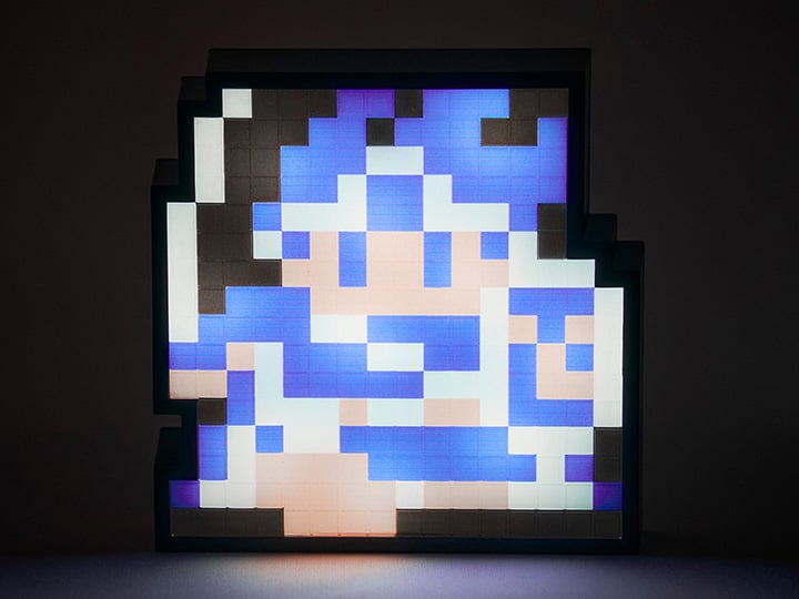 Square Enix Dragon Quest III Pixelight Hero LED Light - View 2