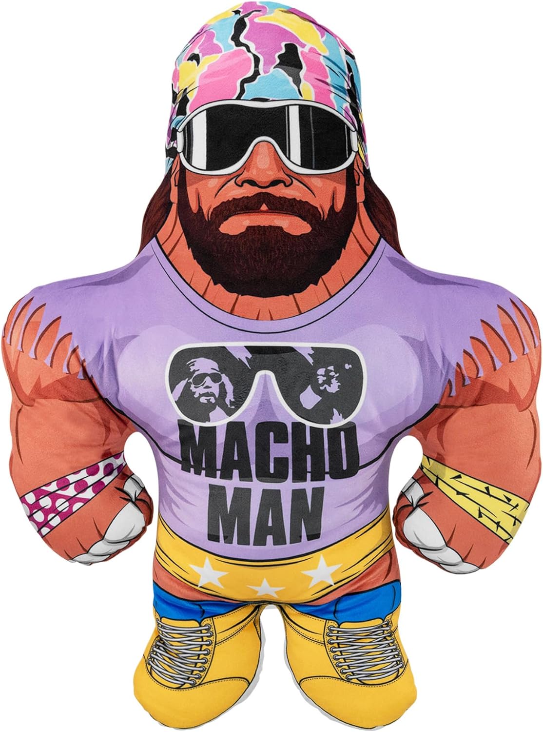 Uncanny Brands "Macho Man" Randy Savage Bleacher Buddy 24-Inch Plush - View 5
