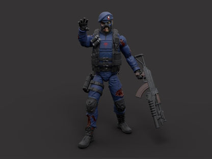 BigBadWorkShop Operation: Monster Force Season Zero Apophis Legion Counter Terrorism Unit Trooper 1/12 Scale Action Figure - View 8