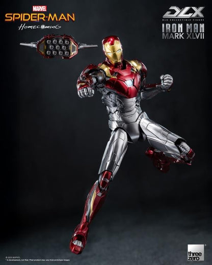 threezero Spider-Man: Homecoming DLX Iron Man Mark 47 1/12 Scale Action Figure - View 13