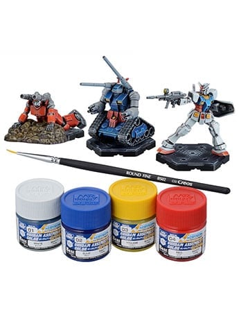 Bandai Gundam Assemble Paint Pack 01 Collectible Set
