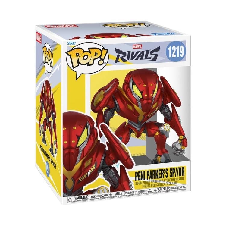 Funko Pop! Super #1219 Marvel Rivals Peni Parker's SP//dr 6-Inch Vinyl Figure - View 4