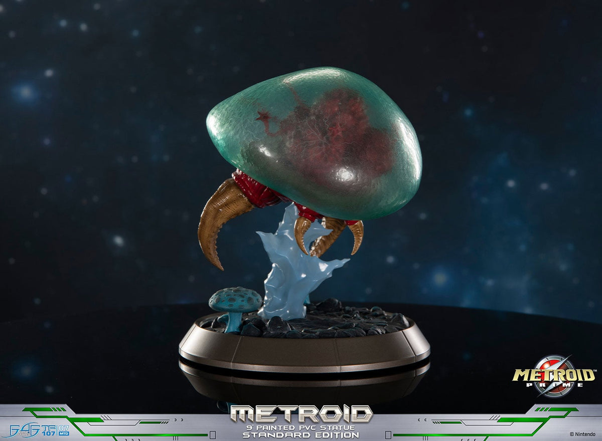 First 4 Figures Metroid Prime Metroid True Form 8-Inch PVC Statue - View 4