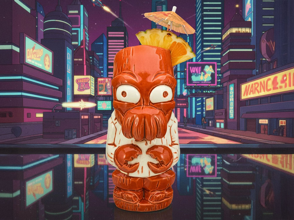 Beeline Creative Futurama Dr. Zoidberg Geeki Tikis Ceramic Mug - View 3