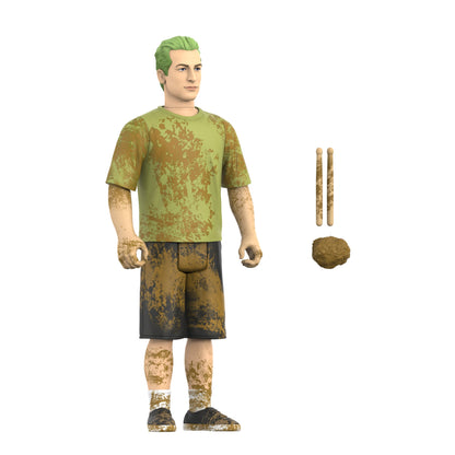 Super7 Green Day ReAction Tre Cool (Mud Fight) Action Figure - View 4