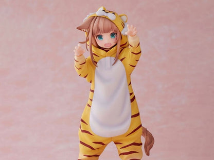 Thousand My Cat is a Kawaii Girl Palette Kinako (Dress-Up Collection Tora Ver.) 5.91-Inch Figure - View 2