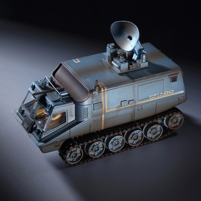Master Replicas Group UFO S.H.A.D.O. Mobile (with Radar) Die-Cast Model 6.75-Inch - View 4