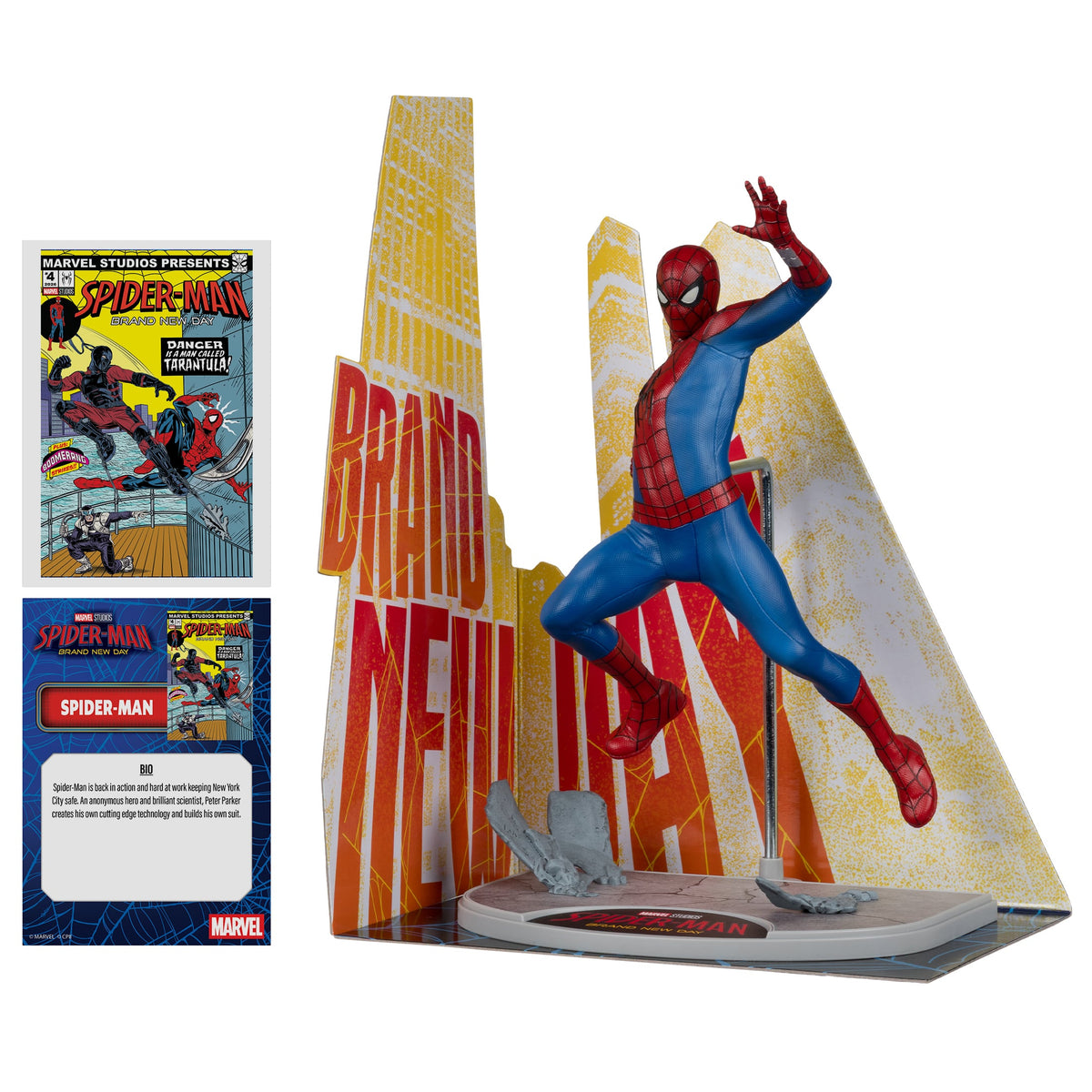 McFarlane Toys Spider-Man: Brand New Day Spider-Man 1/6 Scale Plastic Figure - View 8