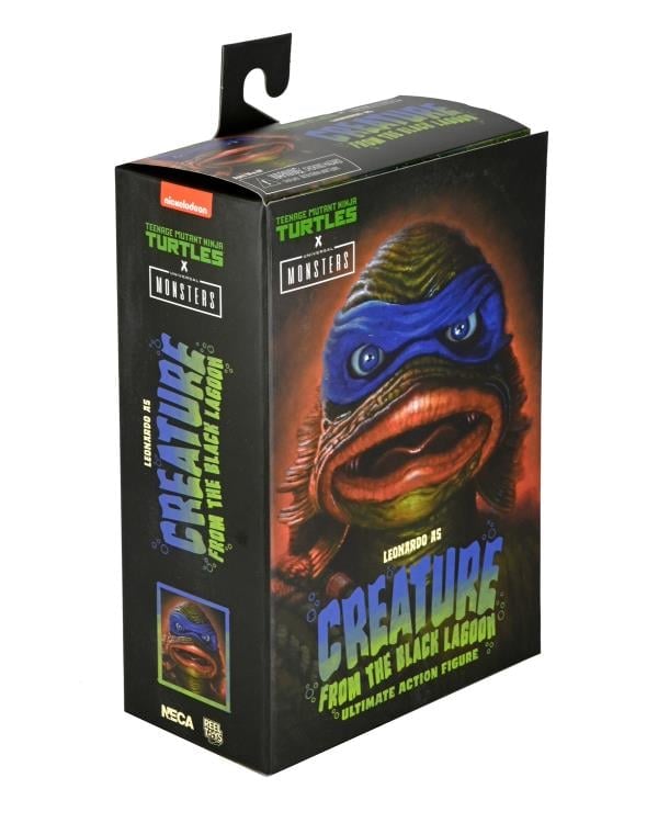 NECA Universal Monsters x Teenage Mutant Ninja Turtles Ultimate Leonardo as The Creature Figure - View 20