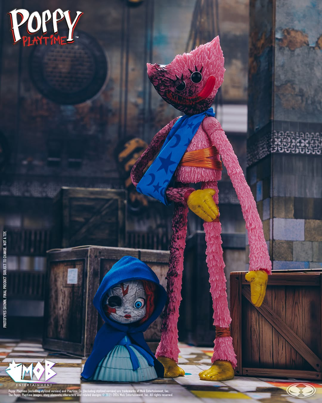 McFarlane Toys Poppy Playtime Kissy Missy (Ruined) Plastic Action Figure - View 3