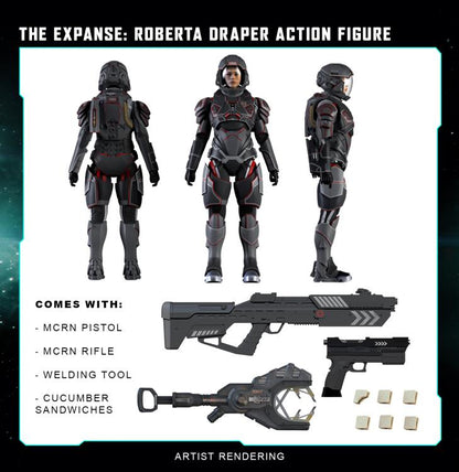 The Nacelle Company The Expanse Roberta Draper 1/10 Scale Action Figure - View 3