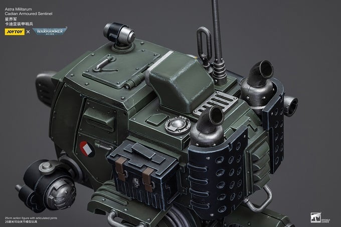 JoyToy Warhammer 40K Astra Militarum Cadian Armoured Sentinel 1/18 Scale Plastic Action Figure - View 20
