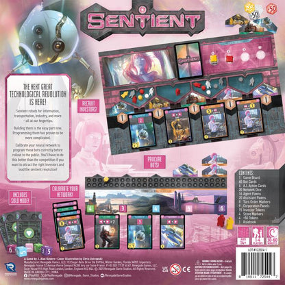 Renegade Game Studios Sentient Tabletop Board Game - View 3