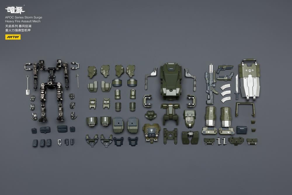 JoyToy Dark Source APOC Storm Surge Heavy Fire Assault Mech ST-8616 1/25 Scale 6.5-Inch Action Figure - View 16