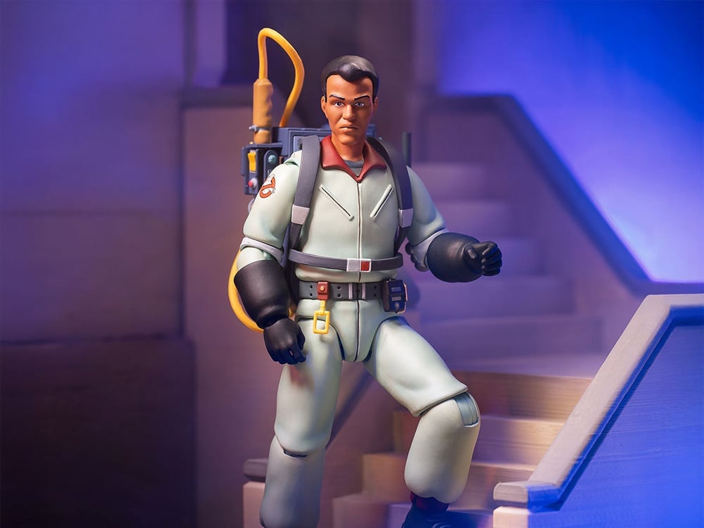 Mondo The Real Ghostbusters Winston Zeddemore 1/12 Scale Action Figure, 6.5-Inch Plastic - View 2