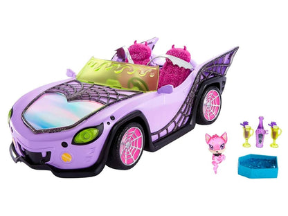 Mattel Monster High Ghoul Mobile Playset, Plastic Vehicle Set - View 2