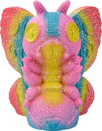 Alliance Entertainment Toho Handmade by Robots Mothra (Sofubi Spray Glitter) Vinyl Figure - View 3