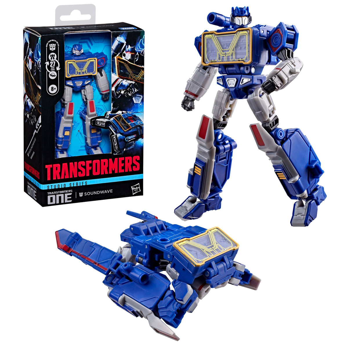 Hasbro Transformers: One Studio Series Deluxe Class Soundwave 5.25-Inch Action Figure - View 5