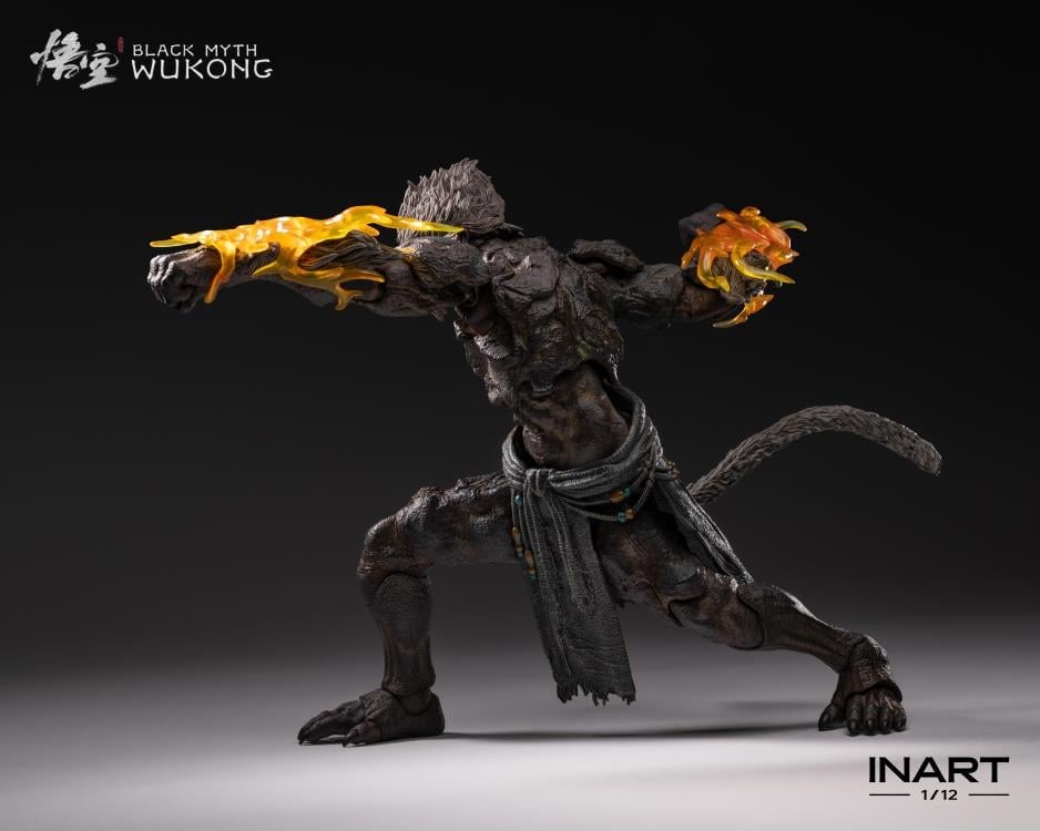 InArt Queen Studios Black Myth: Wukong Stone Monkey 1/12 Scale Action Figure - View 14