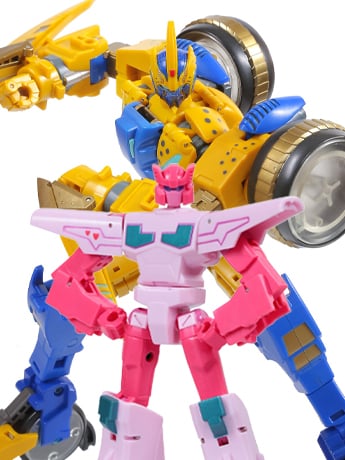 Mastermind Creations Reformatted R-52 Acinonyx and Symphony Two-Pack Figures