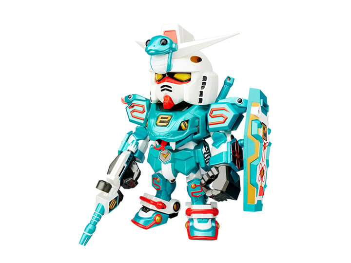 Bandai Mobile Suit Gundam RX-78-2 Gundam Chinese Zodiac Year of the Snake 2025 Ver. Figure, 8-Inch - View 2
