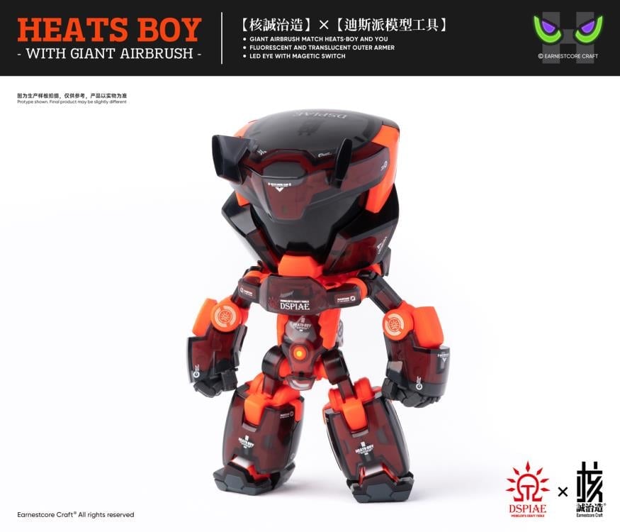 Earnestcore Craft DSPIAE Heats Boy Figure and Airbrush Set - View 3