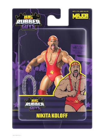 Major Big Rubber Guys Nikita Koloff 8-Inch Wrestling Figure