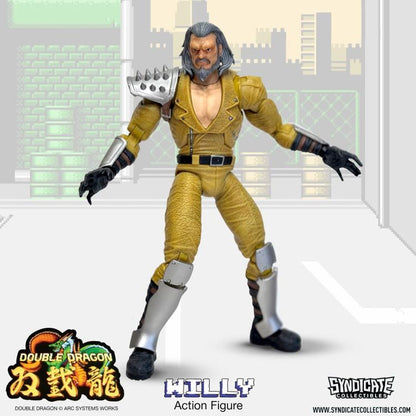 Syndicate Collectibles Double Dragon Willy Deluxe Action Figure - View 6
