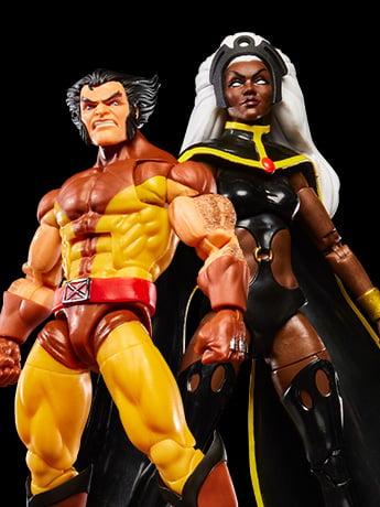 Hasbro Marvel Legends X-Men '97 Wolverine and Storm Action Figure Two-Pack