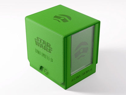Gamegenic Star Wars: Unlimited Twin Suns Green Deck Pod in Hexafyber Material - View 2