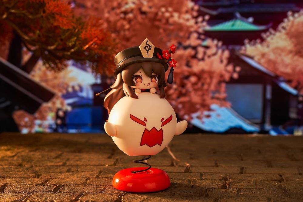 Apex Genshin Impact Hu Tao Springy Chibi Figure 4-Inch - View 6