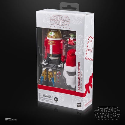 Hasbro Star Wars: The Black Series Astromech Droid Holiday Edition Plastic Action Figure - View 12