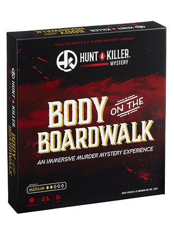 Relatable Detectives Hunt a Killer: Body on the Boardwalk Mystery Game