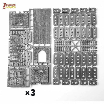 Archon Studios Dungeons & Lasers Torture Chambers Plastic Miniatures Set - View 5