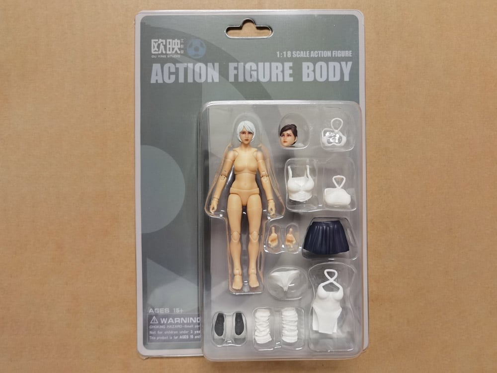 Ouying Studio Planet Green Valley 1/18 Scale Female Action Figure Body (2025 WB1) - View 2