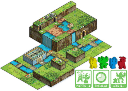 Gamelyn Games Tiny Epic Tactics Tabletop Board Game - View 3