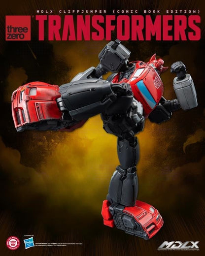 threezero Transformers MDLX Articulated Figure Series Cliffjumper (Comic Book Edition) 5-Inch Figure - View 8
