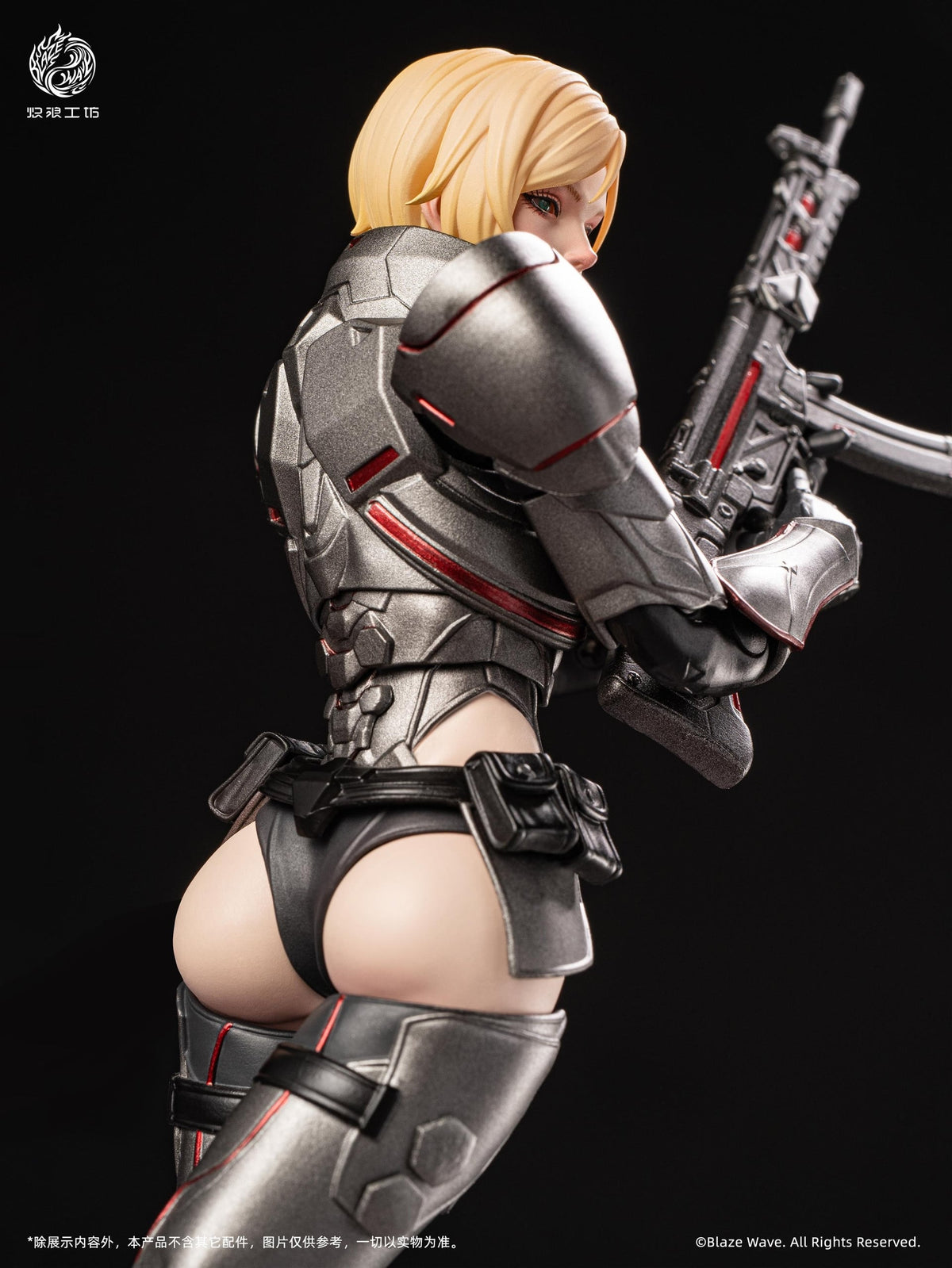 Blazing Wave Studio Valkyrie Brunhilde 1/12 Scale Action Figure 6.5-Inch - View 10