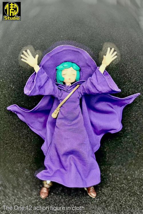 AYTOYS Witch Hat and Cloak 1/12 Scale Accessory Set (6-Inch) - View 6