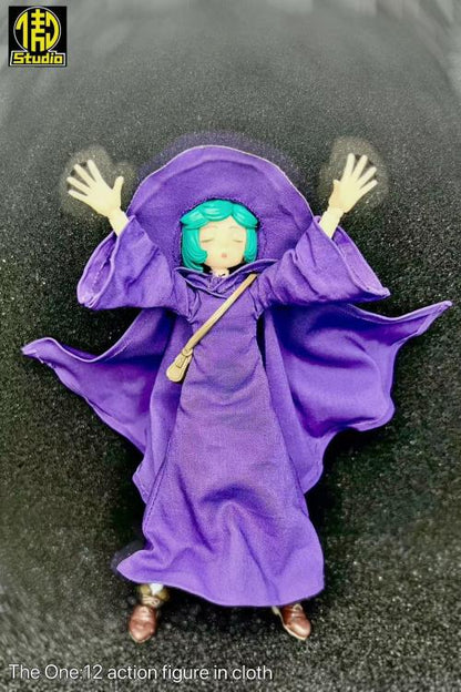 AYTOYS Witch Hat and Cloak 1/12 Scale Accessory Set (6-Inch) - View 6